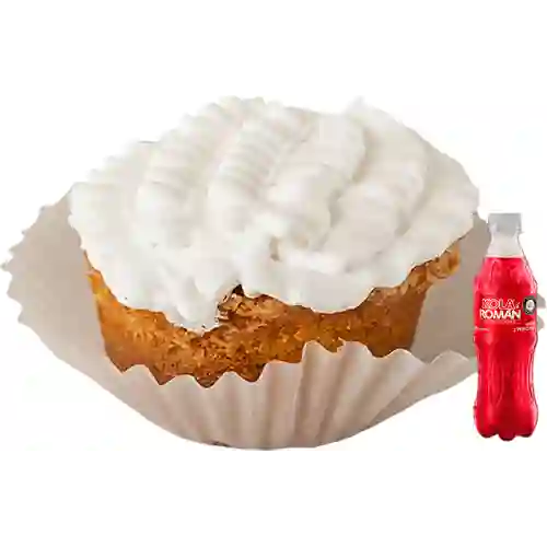 Combo Pudín de Vainilla + Kola Román Original 400ML