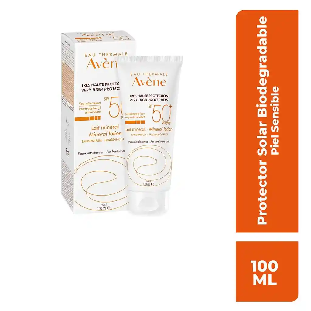 Avene Leche Mineral con Protección Solar SPF 50+