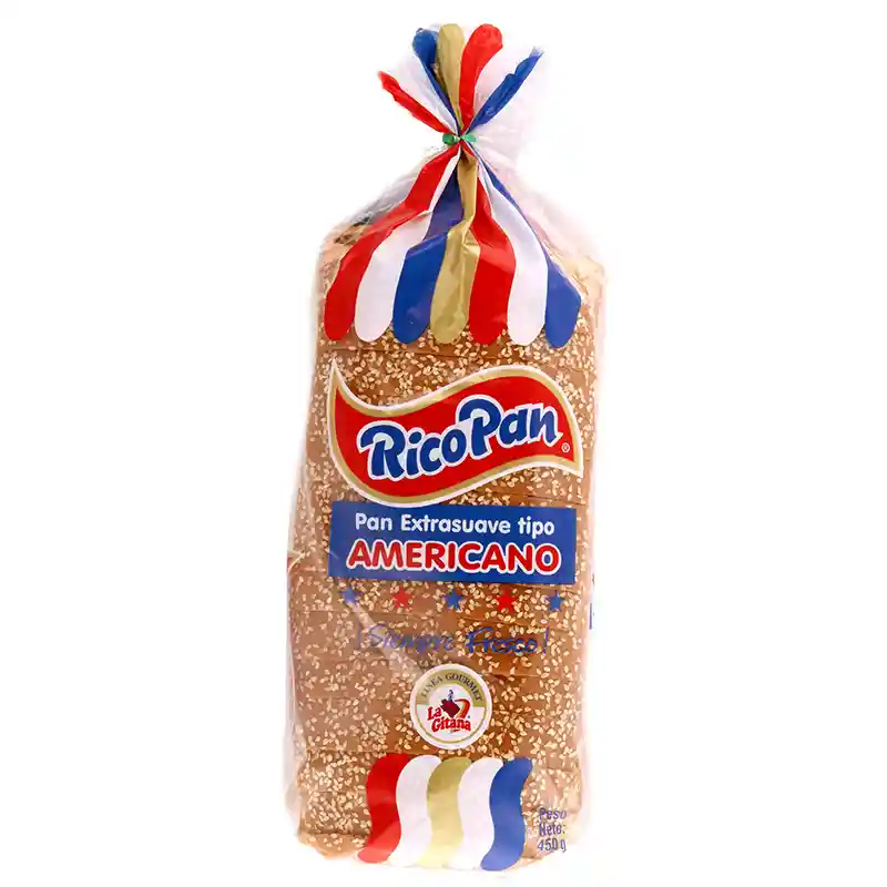Ricopan Pan Extra Suave Tipo Americano