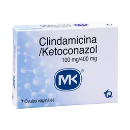 MK Clindamicina/ Ketoconazol (100 mg/ 400 mg)