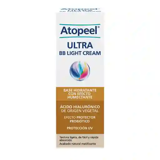 Base Hidratante Atopeel Bb Light Tono Oscuro