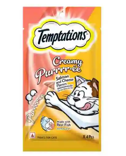Snack Cremoso Gatos Salmon Que