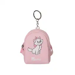 Monedero Disney Cat Colección Marie Mochila Rosa Miniso