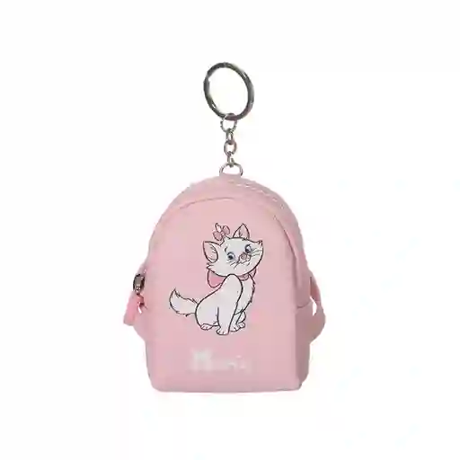 Monedero Disney Cat Colección Marie Mochila Rosa Miniso