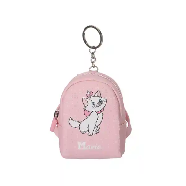 Monedero Disney Cat Colección Marie Mochila Rosa Miniso