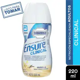 Ensure Clinical Liquido Sabor a Vainilla 