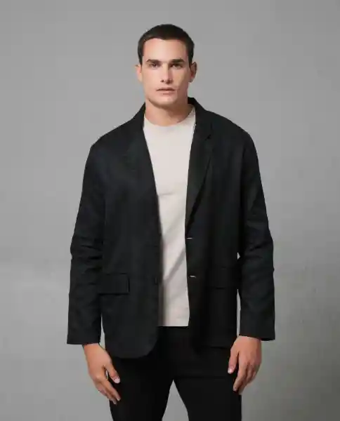 Chaqueta Hombre Negro M 122G004_NEG194007 Rifle