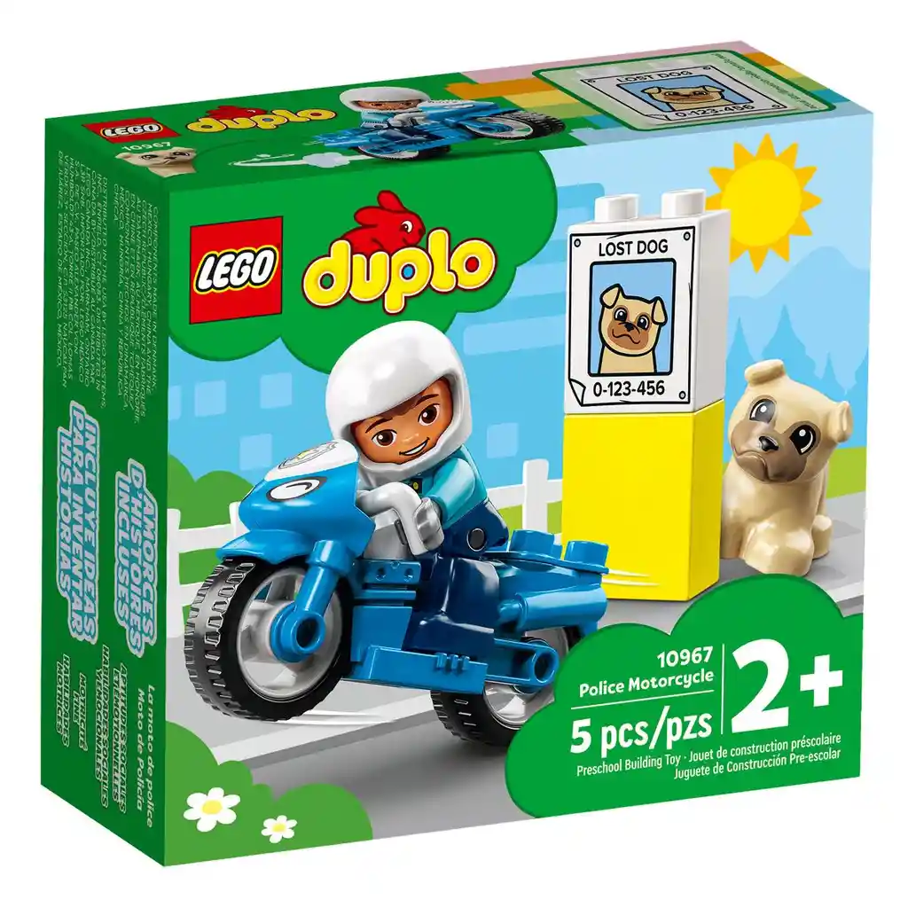 10967 Moto De Policía