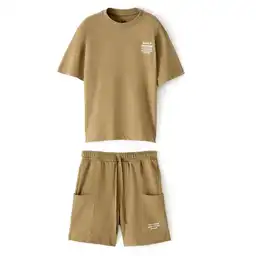 Conjunto Camiseta y Short Manga y Pantalón Corto Niño Laveh Kd Gef