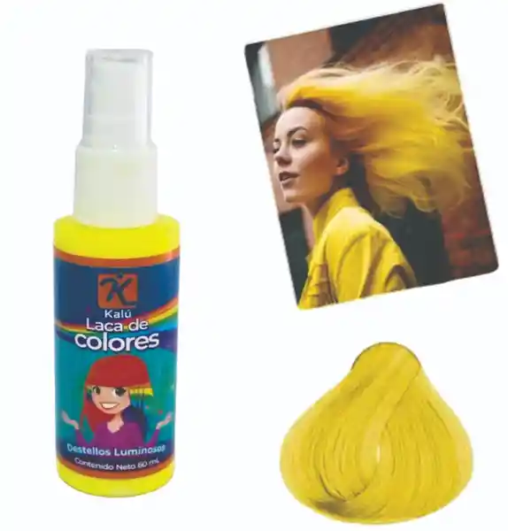 Kalú Laca Cabello Amarilla