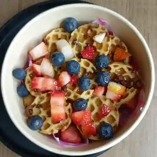 Bowls de Mini Waffles