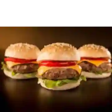 Combo X3 Burger+ Papa + Gaseosa