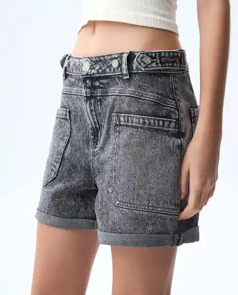 Short Mujer Gris Talla 8 351G003_GRI160613 Americanino