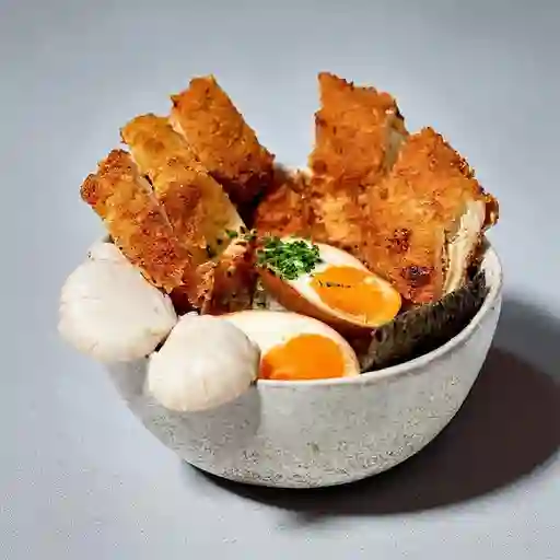 Torikatsu Ramen (Ramen de Pollo Al Panko)