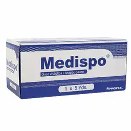 Medispo Gasa Aseptica 1X5Yds Cj