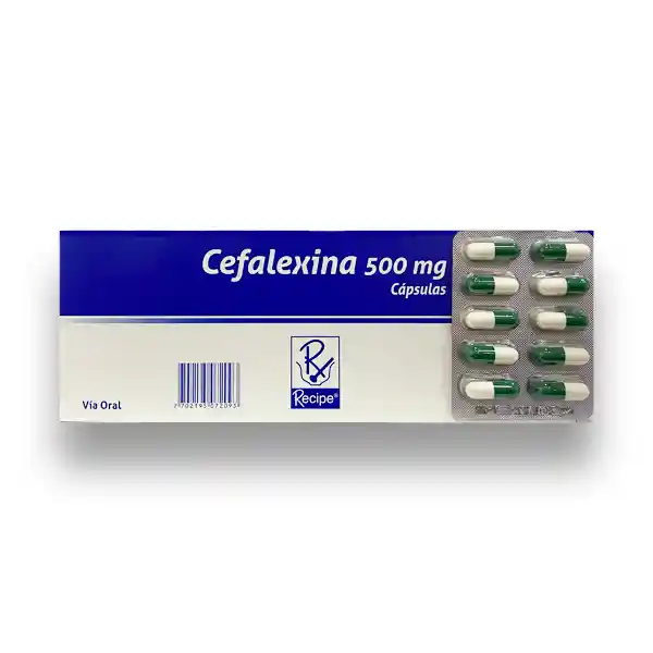 Recipe Cefalexina Antibiótico Oral (500 mg)