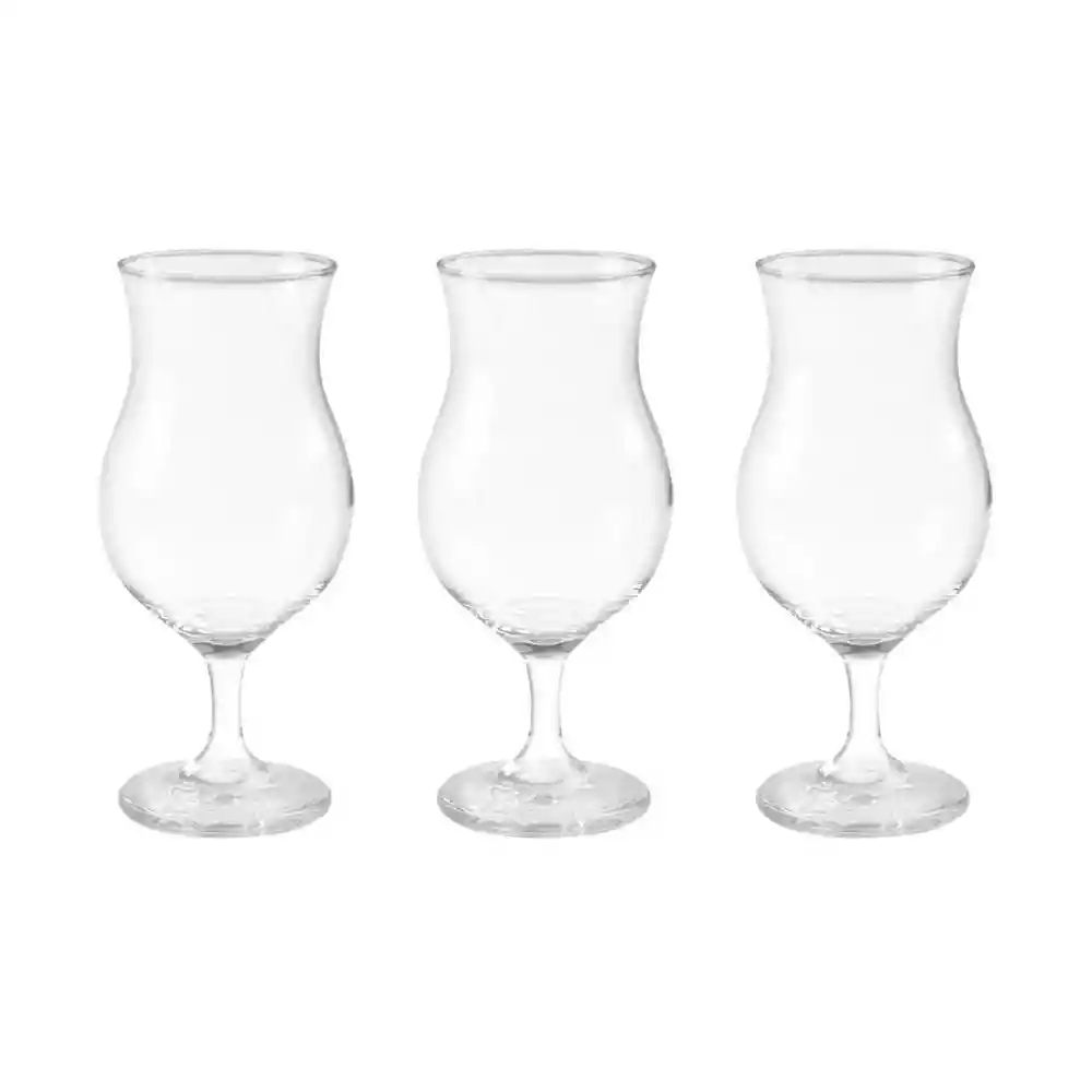 Set X 3 Copas Praga Cerveceras Cristar 5471cl3
