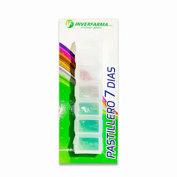 PASTILLERO SEMANAL 7 DIAS 1 UND