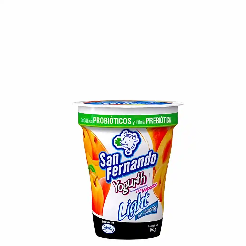 San Fernando Yogurt Sabor a Melocotón sin Grasa