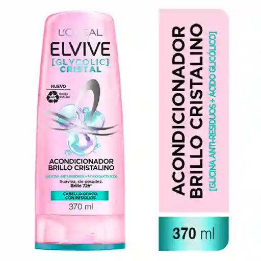 Acondicionador Elvive Glycolic Cristal Brillo Cristalino