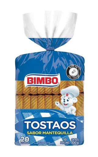 Bimbo Tostaos con Mantequilla