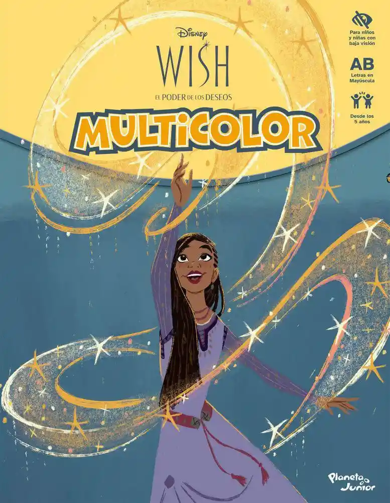 Wish. Multicolor Disney