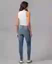 Jean Jegging Mujer Azul Apacible Medio Talla 10 73161 Rifle