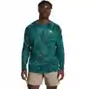 Under Armour Camiseta Isochill ls Hombre Verde Talla MD