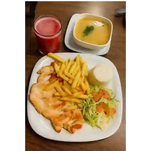 Pechuga a la Plancha O Gratinada