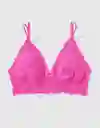 Bralette Aerie Rosa Talla MEDIUM 4114660 American Eagle