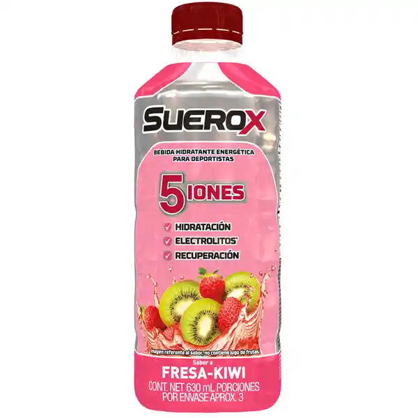 Suerox Fresa Kiwi Con 5 Iones 