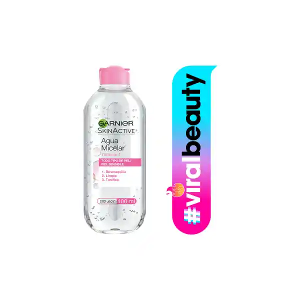 Agua micelar Garnier Original Todo en 1 400 ml