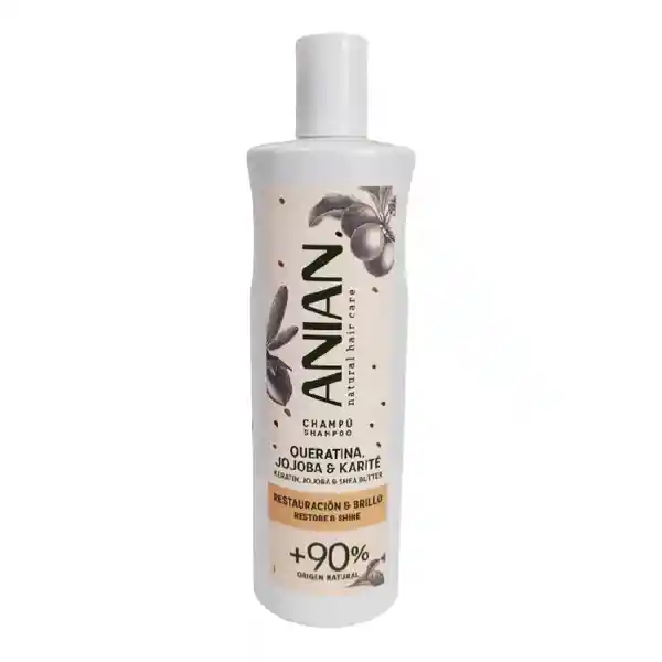 Anian Shampoo Queratina Jojoba y Karité