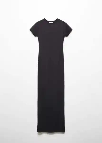 Vestido Victoria Negro Talla M Mujer Mango