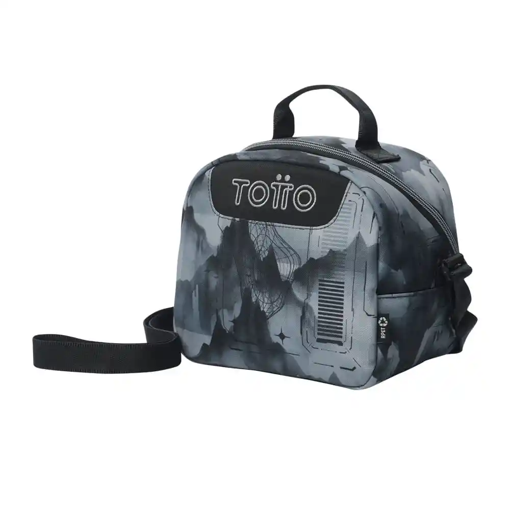 Lonchera Totto Borrador Gris