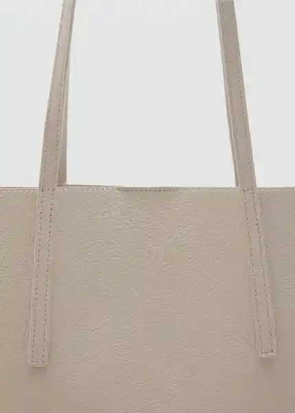 Bolso G Maribel Crudo Talla 99 Mujer Mango