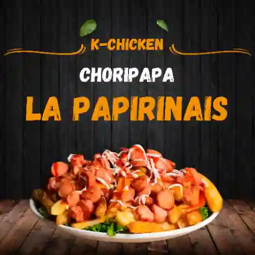 Choripapa la Papirinais