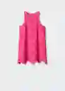 Vestido Florian Fucsia Talla S Mujer Mango