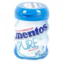 Mentos Goma de Mascar Pure Fresh Sabor Menta