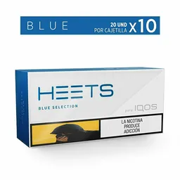 Heets Blue Label Cajetilla 20 Und Cartón x10