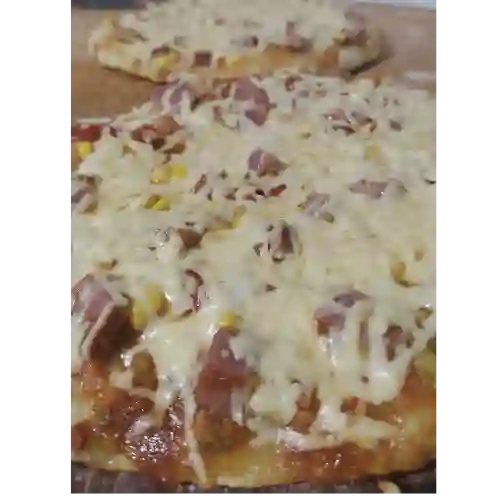 Pizza de Costillitas Bbq Ahumadas