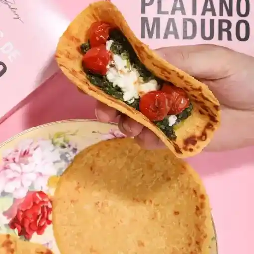 Tortillas de Plátano Sin Queso - Treat Bakery X 5 Uds