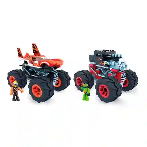 Hot Wheels Juguete Mega Construx Camiónes Monster Trucks