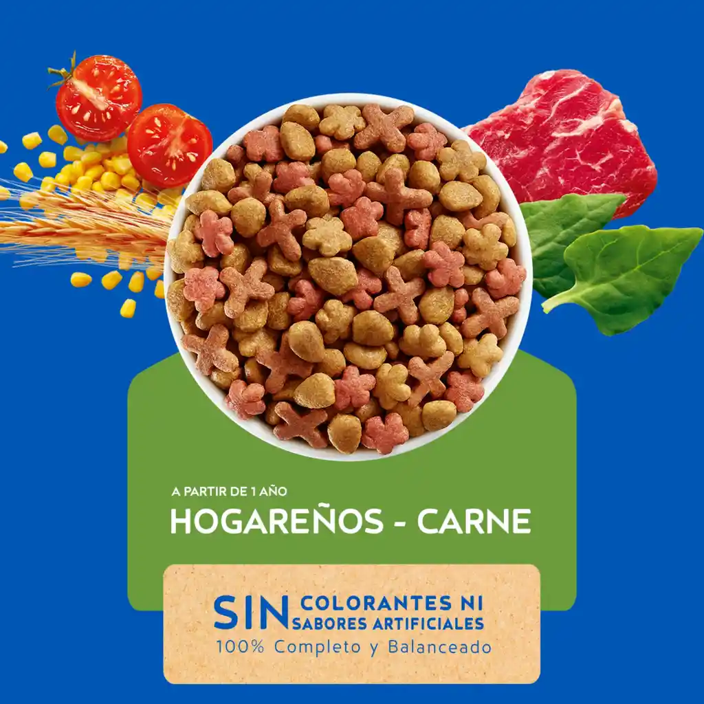 Comida para gatos Purina Cat Chow adulto hogareños x 1,5 kg
