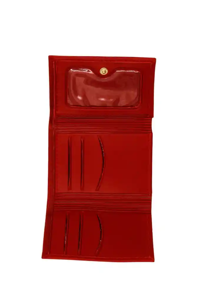 Billetera Rojo Para Mujer Jolly