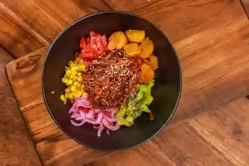Poke Pulled Pork Jam + Bebida