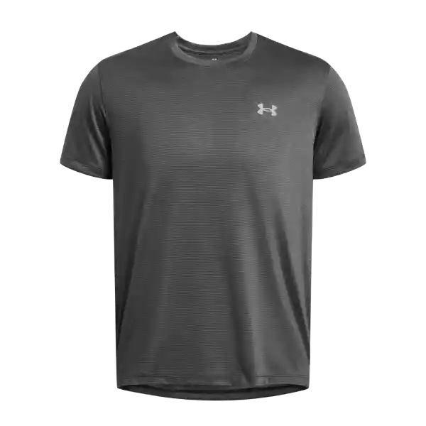 Under Armour Camiseta Streaker Tee Hombre Gris LG 1382582-025