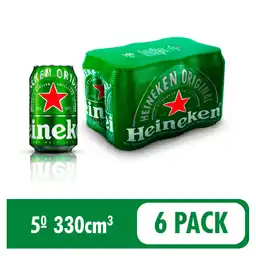 Heineken Cerveza 330 mL x 6 Und