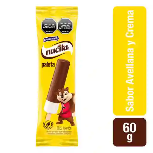Helado Paleta Nucita