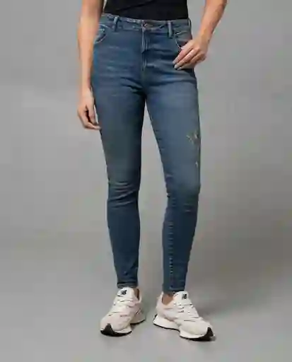 Jean Mujer Azul Talla 10 231G004 Rifle
